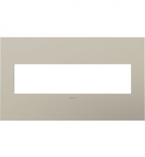 Legrand Canada AWC4GSN4 - Satin Nickel, 4-Gang Wall Plate