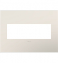 Legrand Canada AWP3GLA4 - Satin Light Almond, 3-Gang Wall Plate