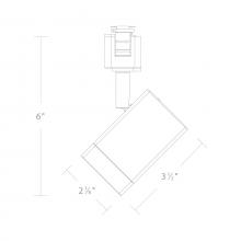 WAC Canada H-7013-CS-WT - Ocularc 7013 - 5CCT Track Luminaire