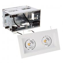 WAC Canada MT-3LD211R-W930-WT - Mini Multiple LED Two Light Remodel Housing with Trim and Light Engine