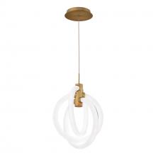 WAC Canada PD-27413-40-AB - Knot Mini Pendant Light