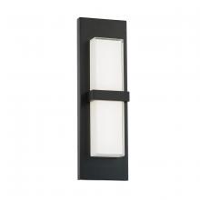 WAC Canada WS-W21116-35-BK - BANDEAU Outdoor Wall Sconce Light