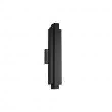 WAC Canada WS-W57422-40-BK - Arrow Outdoor Wall Sconce Light