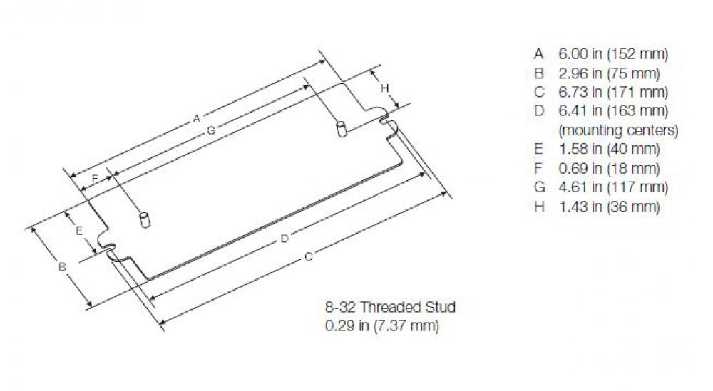 CFL ENCLOSURE ADAPTER