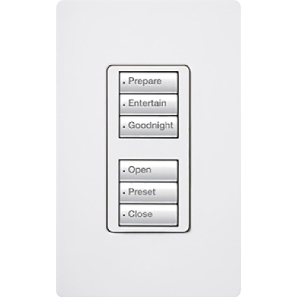 RADIORA2 3BD WALL KEYPAD WHITE