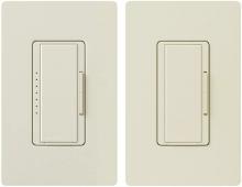 Lutron Electronics MACL-153MRHW-ALC - MAESTRO LED+ REMOTE KIT ALMOND WP CSA