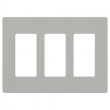 Lutron Electronics SC-3-PB - SATIN WALLPLATE 3G PB