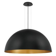  37230-022 - Laverton, Pendant, 5LT , L, Blk/gol