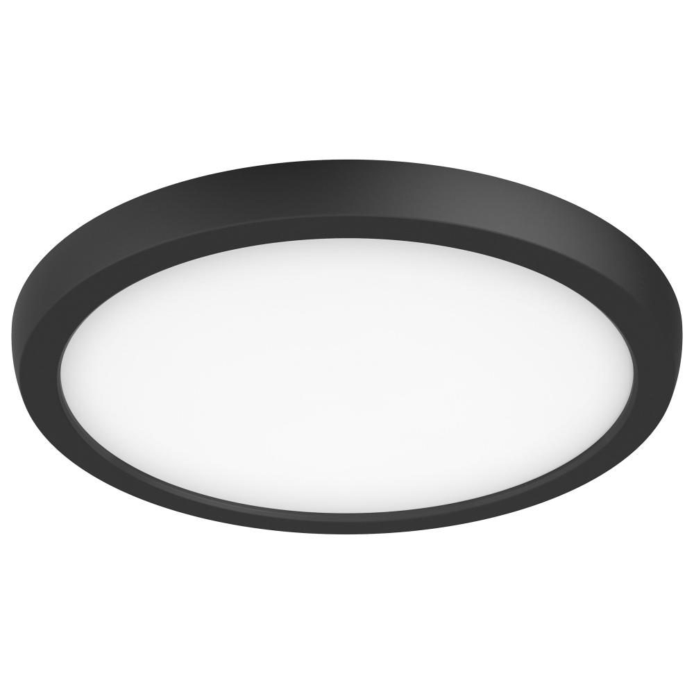 Blink Pro - 13W; 9in; LED Fixture; CCT Selectable; Round Shape; Black Finish; 120V