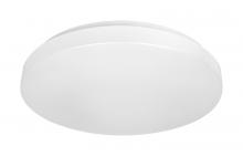 Nuvo 62/1212 - 14 inch; Acrylic Round; Flush Mounted; LED Light Fixture; CCT Selectable; White Finish; 120V