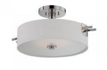 Nuvo 62/194 - Claire - LED Semi Flush