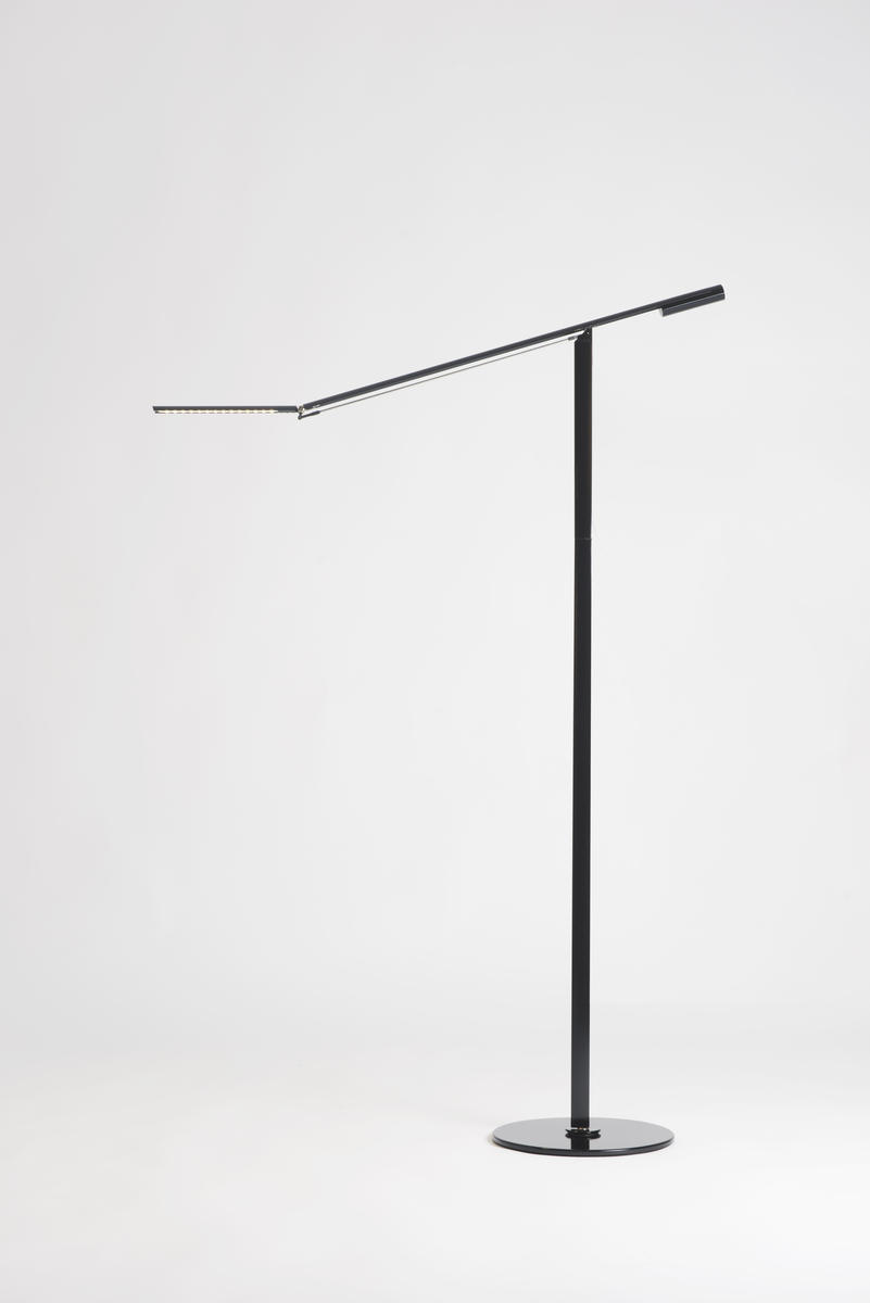 Equo Floor Lamp (Warm Light; Black)