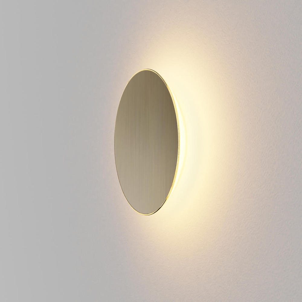 Ramen Wall Sconce, 12&#34;, Brushed Nickel