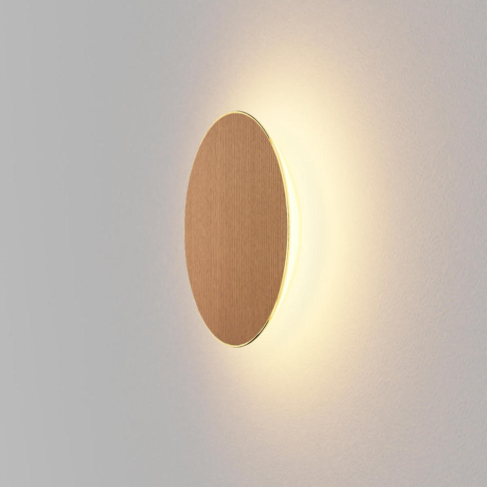 Ramen Wall Sconce, 12", White Oak