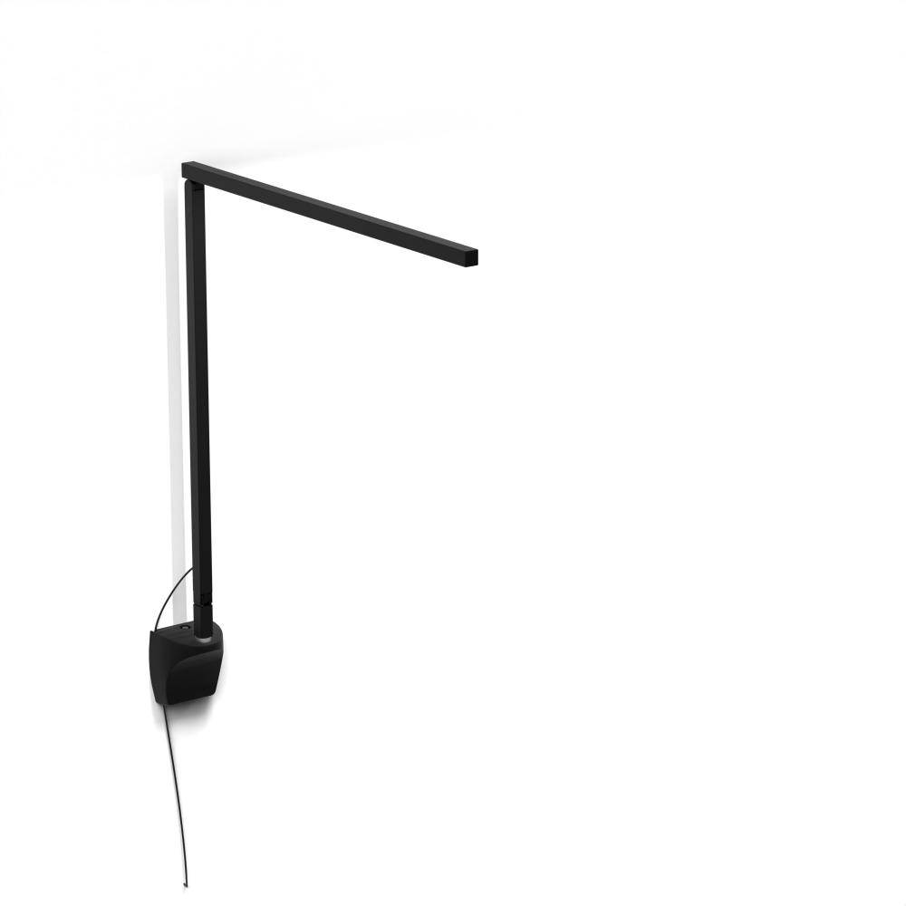 Z-Bar Solo Desk Lamp Gen 4 (Daylight White Light; Matte Black) with Wall Mount