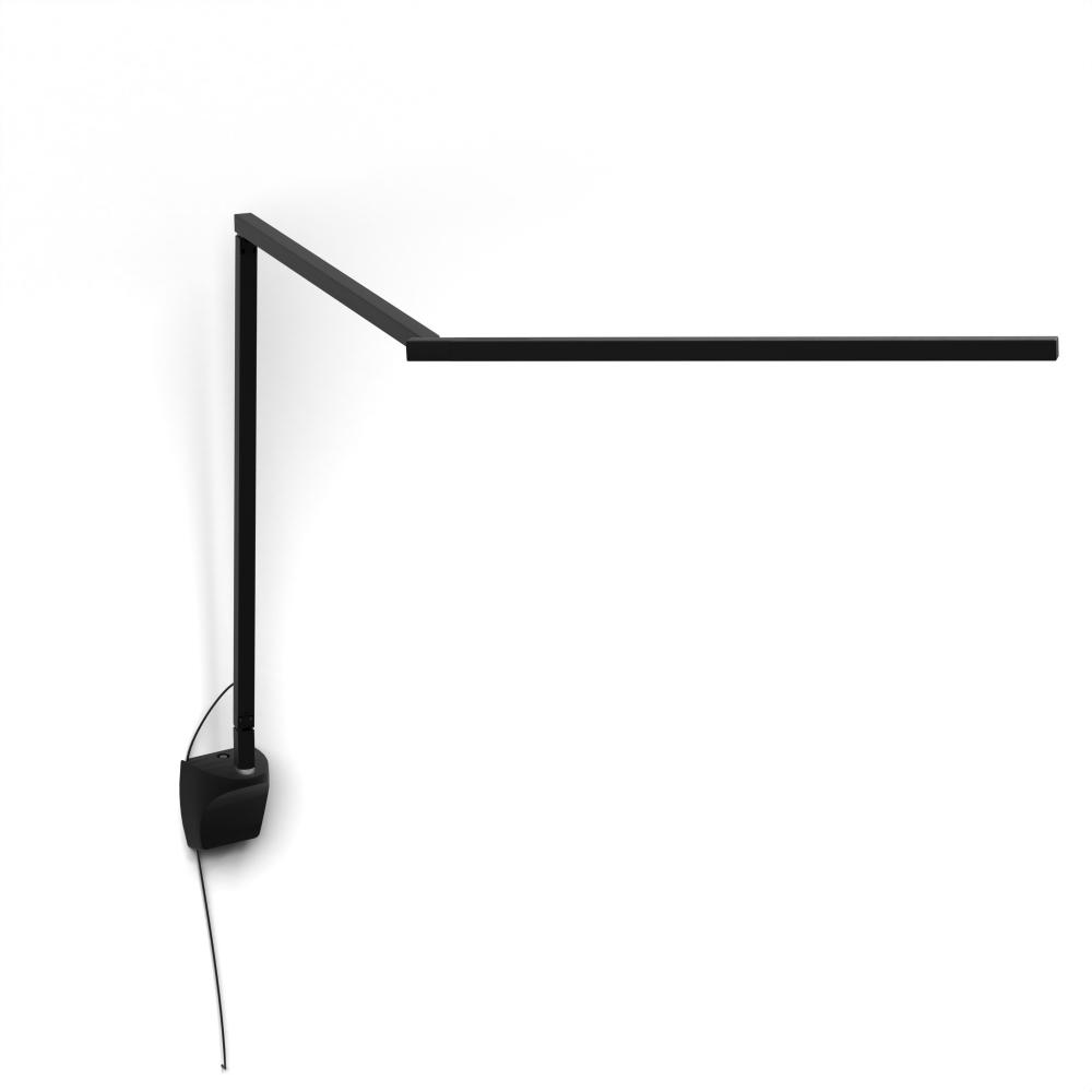 Z-Bar Desk Lamp Gen 4 (Daylight White Light; Matte Black) with Wall Mount