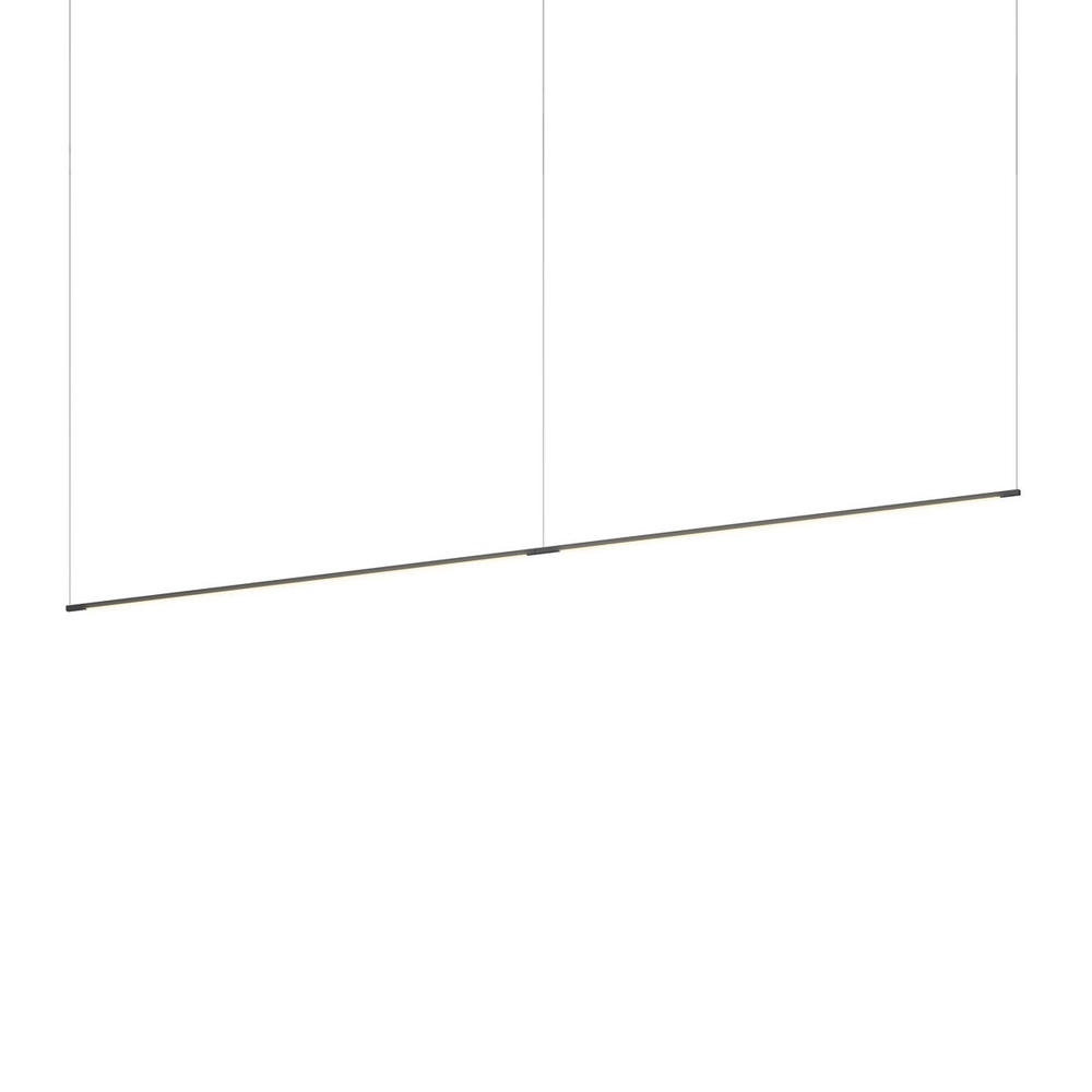 Z-Bar Pendant Linear, Matte Black, 96&#34; (2 x 48&#34; light bars)