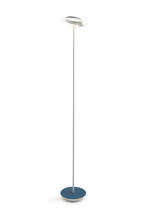 Koncept Inc RYO-SW-MWT-AZF-FLR - Royyo Floor Lamp, Matte White Body, Azure Felt base plate