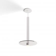 Koncept Inc CMP-S1-S-16-MWT+GCLR9 - Combi Pendant 16" Single Unit Matte White with Matte White Canopy