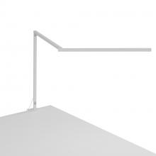 Koncept Inc ZBD3000-D-MWT-2CL - Z-Bar Desk Lamp Gen 4 (Daylight White Light; Matte White) with Desk Clamp