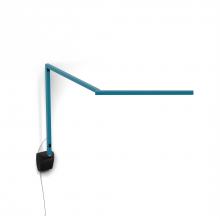 Koncept Inc ZBD3100-W-KNB-WAL - Z-Bar Mini Desk Lamp Gen 4 (Warm Light; Koncept Blue) with Wall Mount (Matte Black)