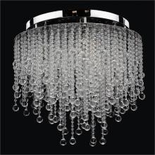 Glow Lighting 566BC6LSP-7C - Crystal Rain Ceiling Close-Up