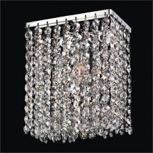 Glow Lighting 596CW7/7SP-7C - Urban Chic Wall Sconce