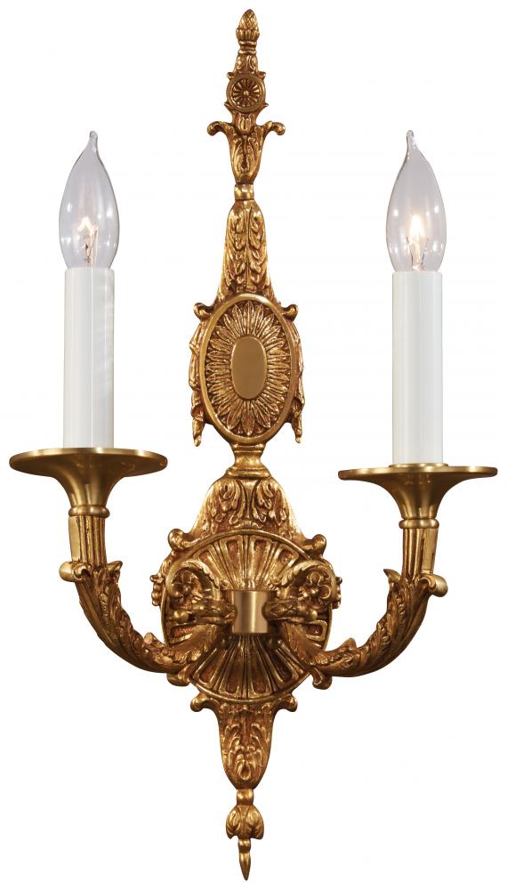 2 LIGHT WALL SCONCE