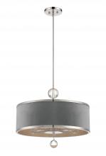 Minka Metropolitan N7325-613 - 5 LIGHT CONVERTIBLE PENDANT SEMI FLUSH