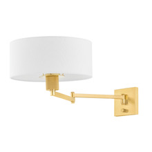 Hudson Valley BKO1600-AGB - Sammy Wall Sconce