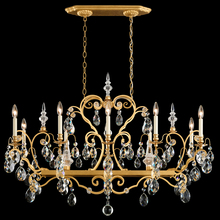 Schonbek 1870 3795N-23H - Renaissance 12 Light 120V Chandelier in Etruscan Gold with Clear Heritage Handcut Crystal