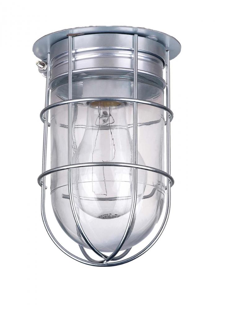 Barn Lighting 1 Light Outdoor Lantern, Metal Finish