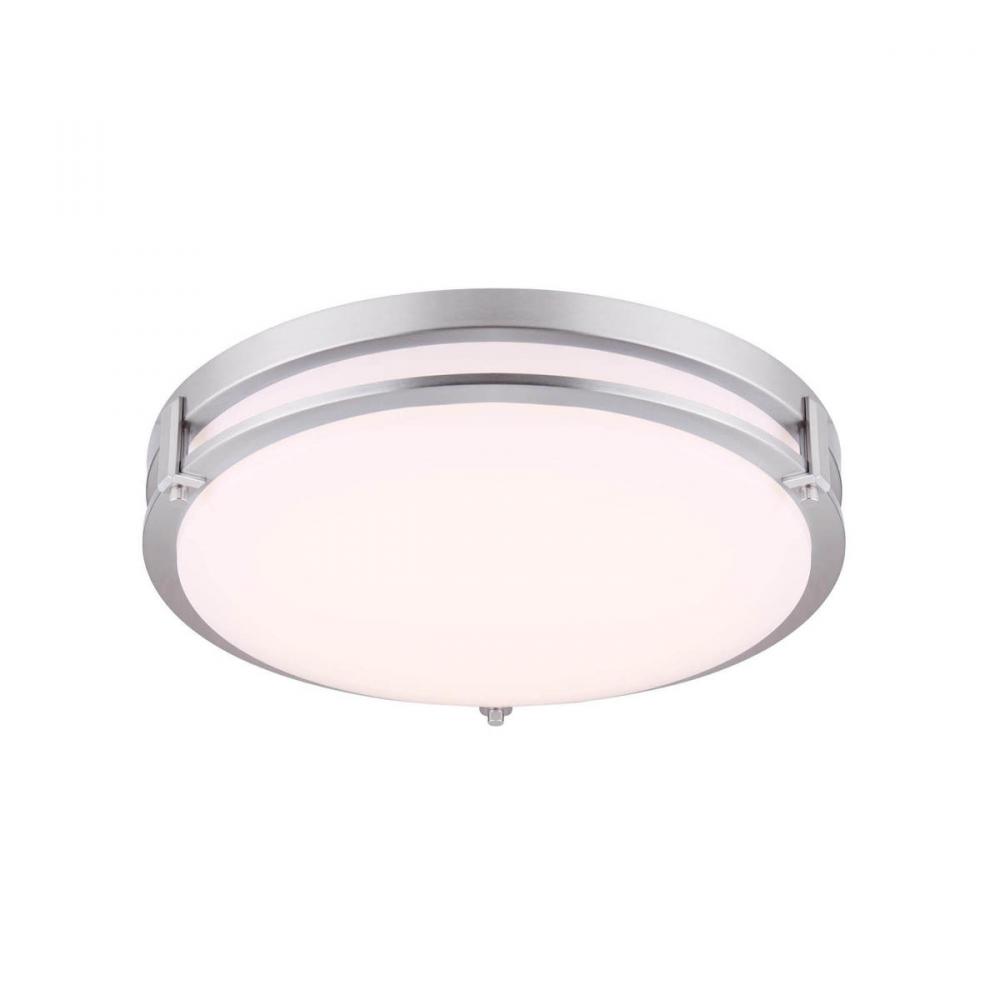 Gilda LED Integrated Flush Mount Light, Brushed Nickel Finish