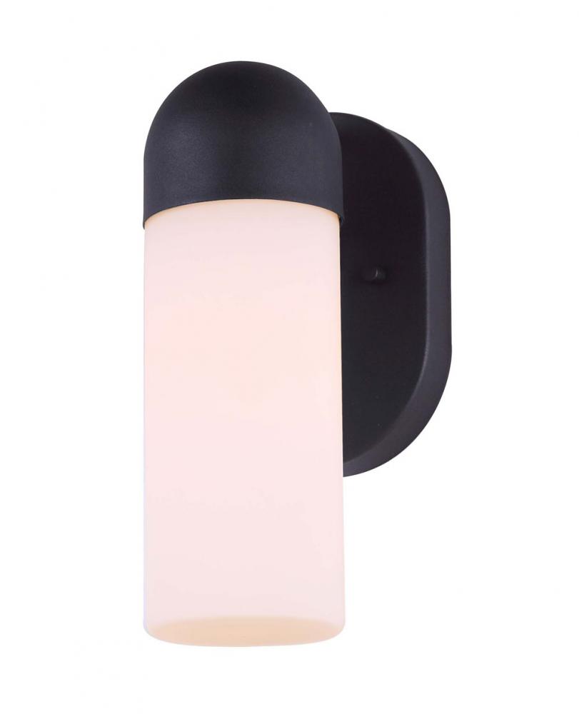 CALLEN, IOL581BK, BK(Sand), 1 Lt Outdoor Down Light, Flat Opal Glass, 1 x 60W Type A