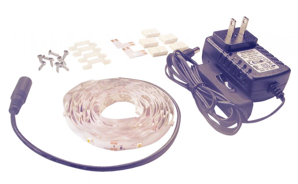 Flexible LED Tape, LED3528TW2M, 2 meters Indoor FLEXIBLE LED TAPE, (SMD3528 30pcs/meter Warm White 3