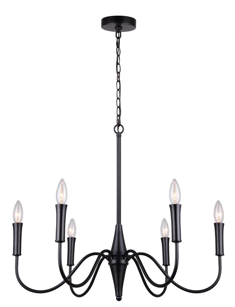 BRIELLE 6 Light Chandelier