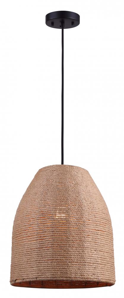 Aubrie 1 Light Pendant, Color Finish