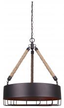 Canarm ICH662A04ORB20 - PORTSMOUTH 4 Light Chandelier