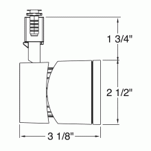 Juno TL381L 27K 90CRI NFL SL - Track Head