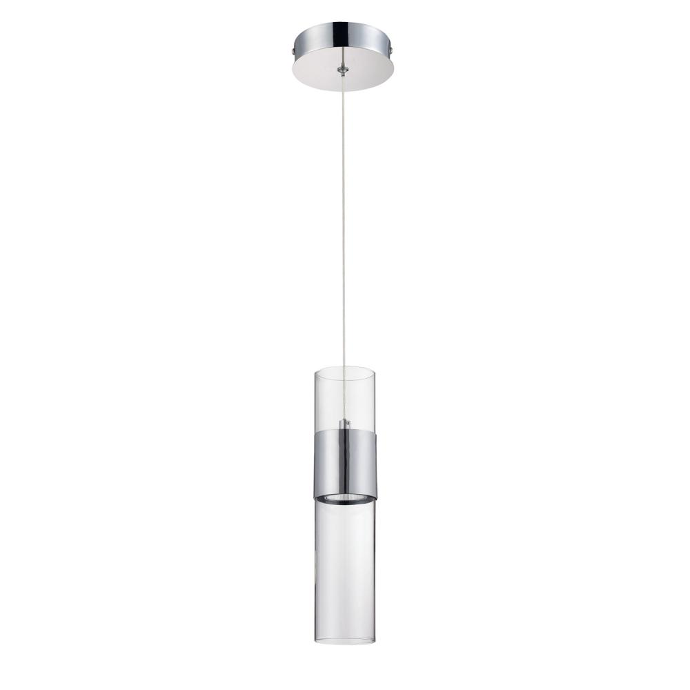 LOLA series 1-Light Chrome GU-10 Pendant