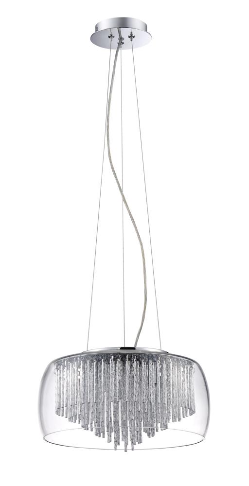 PICCOLO series 5-Light Chrome Pendant