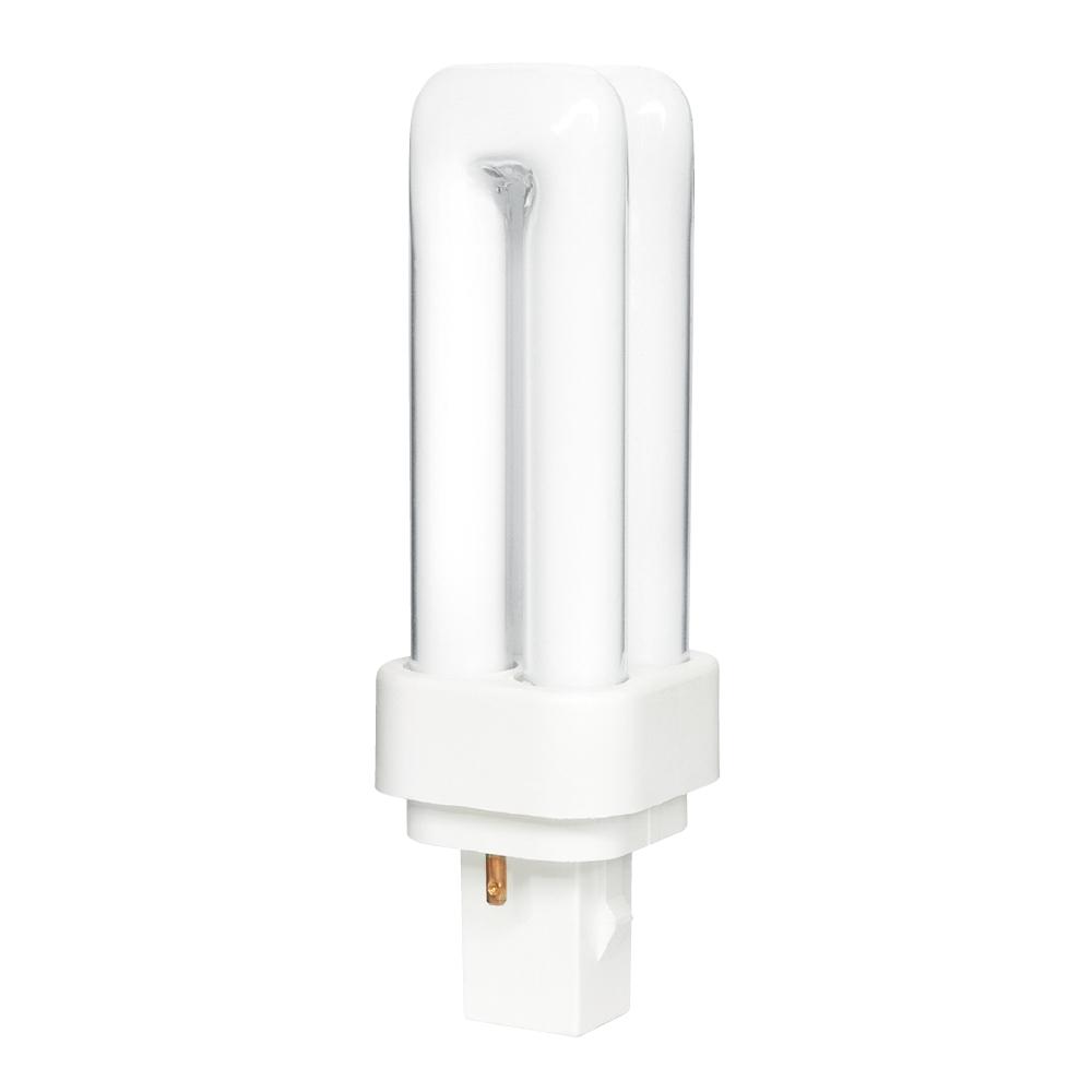 Compact Fluorescent 2-Pin Double Twin Tube G24d-2 18W 3500K  Standard