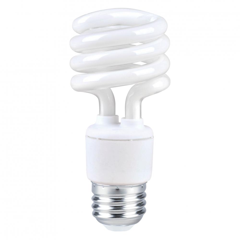 Compact Fluorescent Screw in lamps T2 Spiral E26 13 / 20 / 25W 5000K 120V Standard