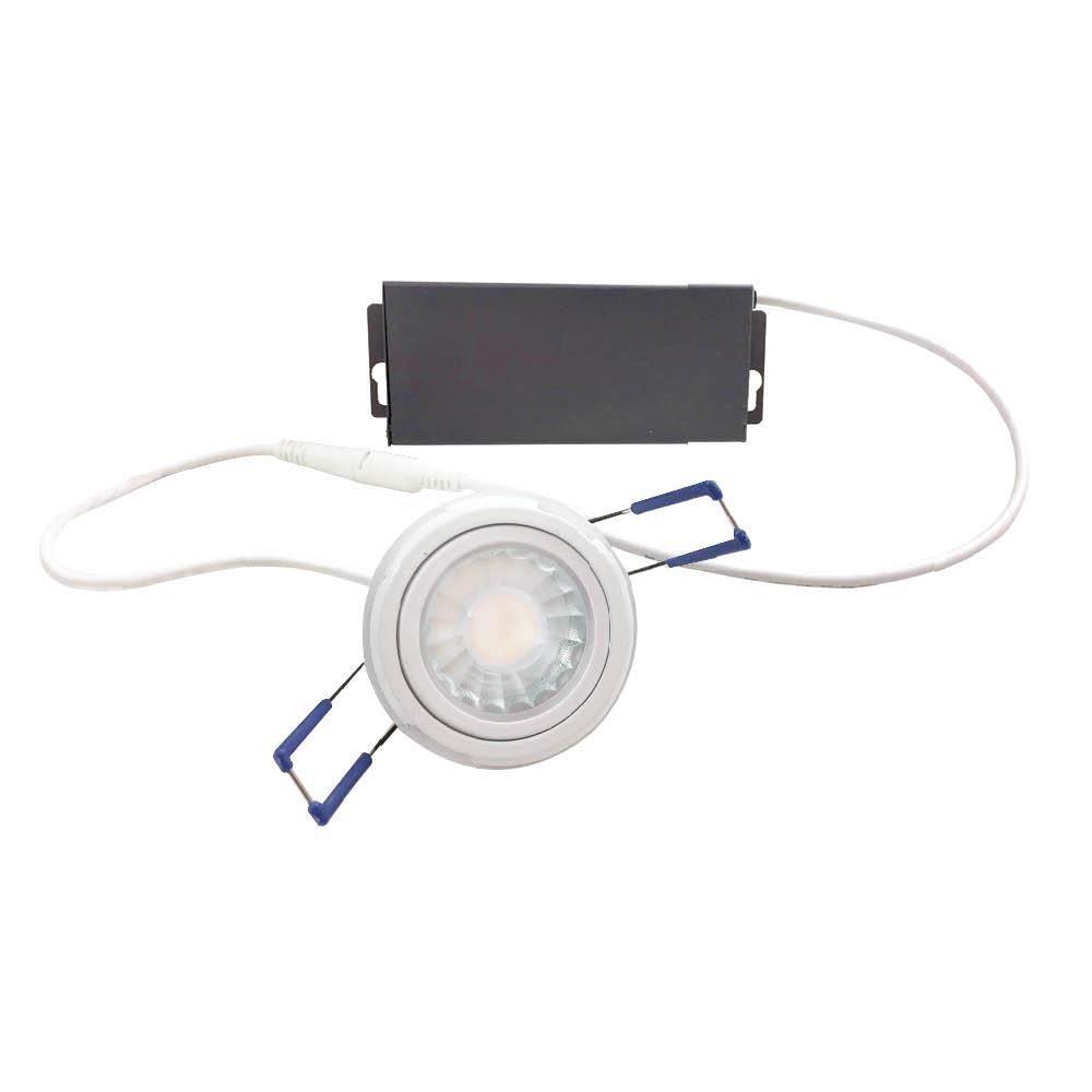 LED Gimbal Downlight Module 7W 120V 40K Dim 3IN 40° White STANDARD