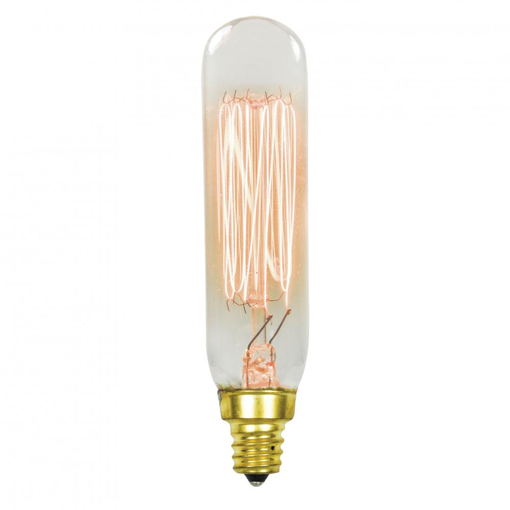 INCANDESCENT SPECIALTY LAMPS T8 / MED BASE E26 / 40W / 120V Standard