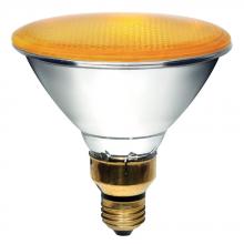 Standard Products 51184 - Halogen Coloured Reflector Lamp PAR38 E26 90W 130V DIM  Flood Yellow Standard