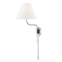 Mitzi by Hudson Valley Lighting HL240101-PN - Patti Plug-in Sconce