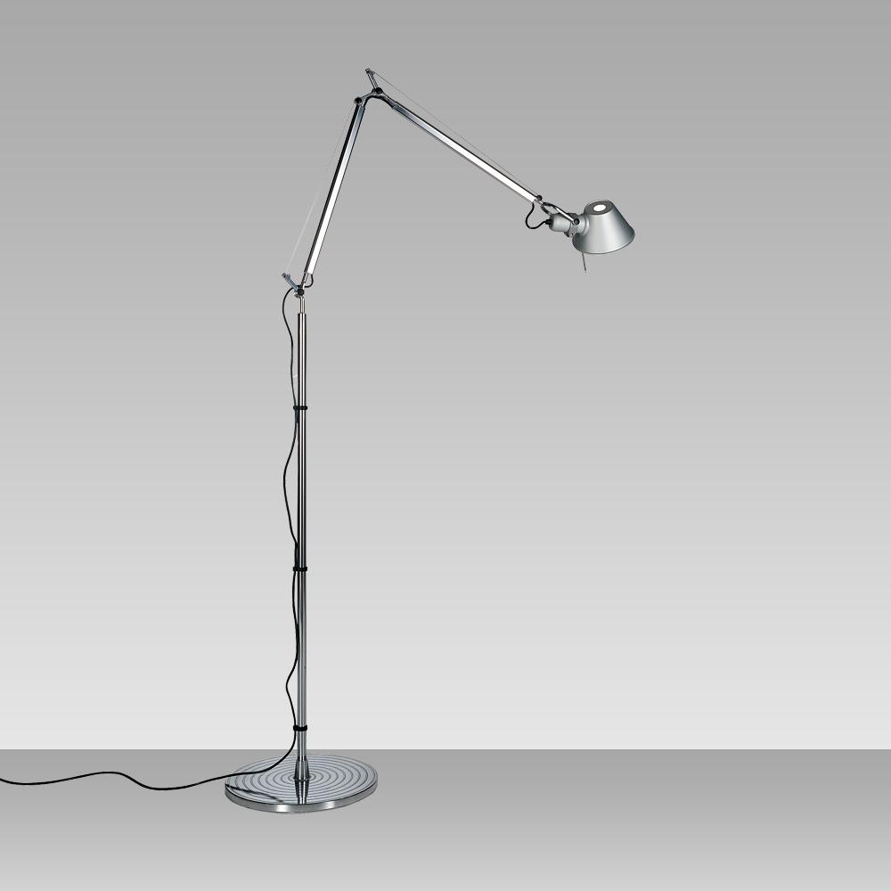 TOLOMEO CLASSIC INC 100W E26 ALUM W/FLOOR SUPPORT