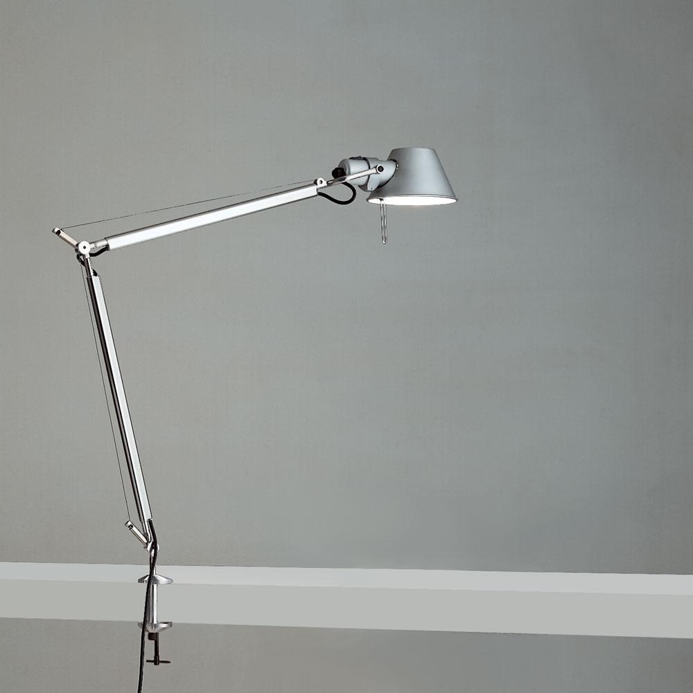 TOLOMEO CLASSIC INC 100W E26 ALUM W/CLAMP