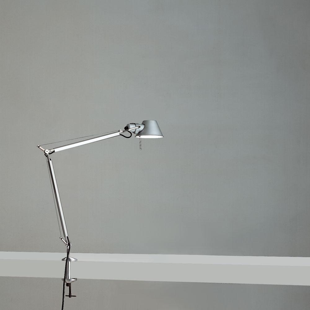 TOLOMEO MINI INC 100W E26 ALUM W/CLAMP